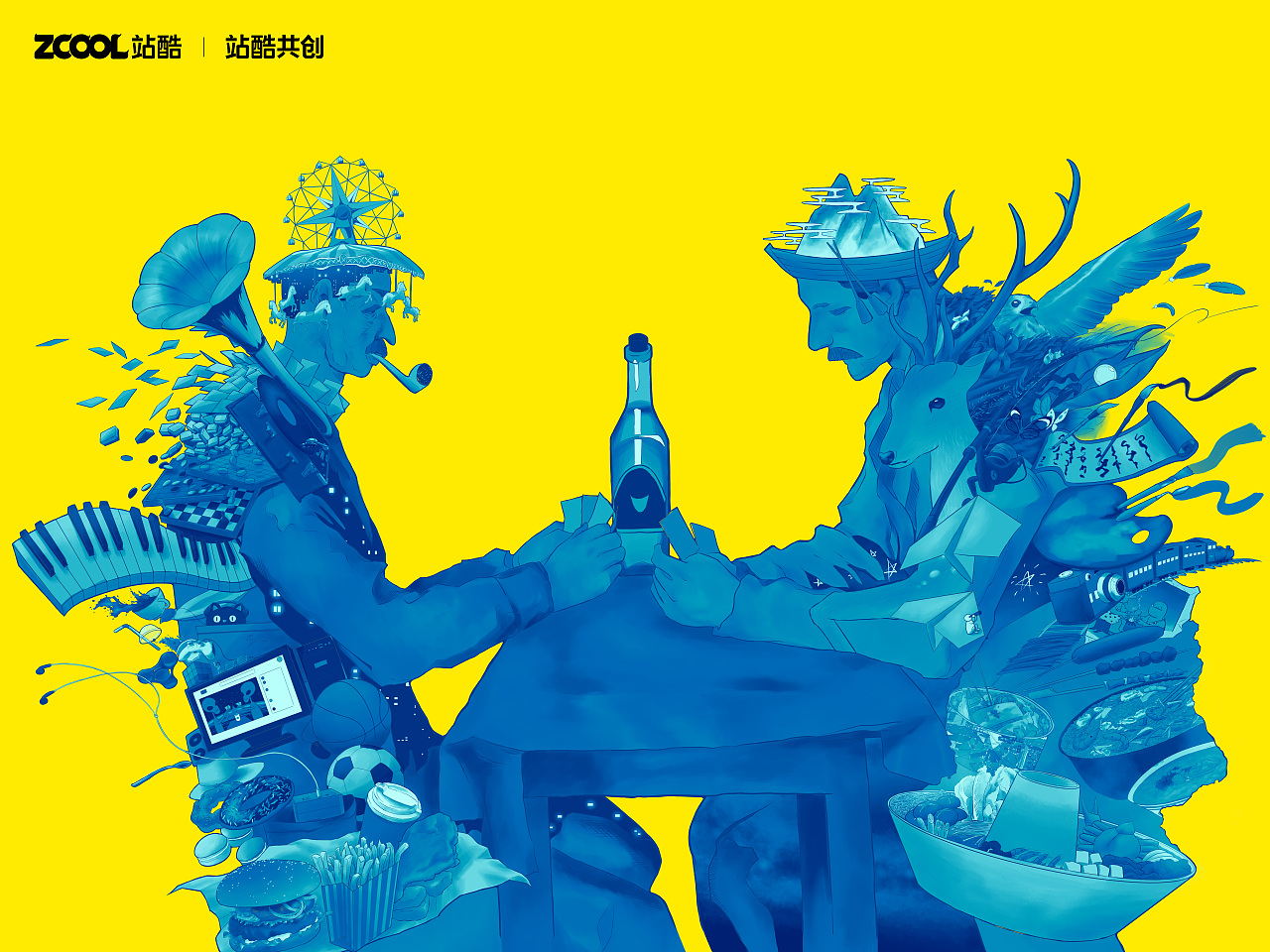 #世界名画100#玩纸牌者——娱乐简史