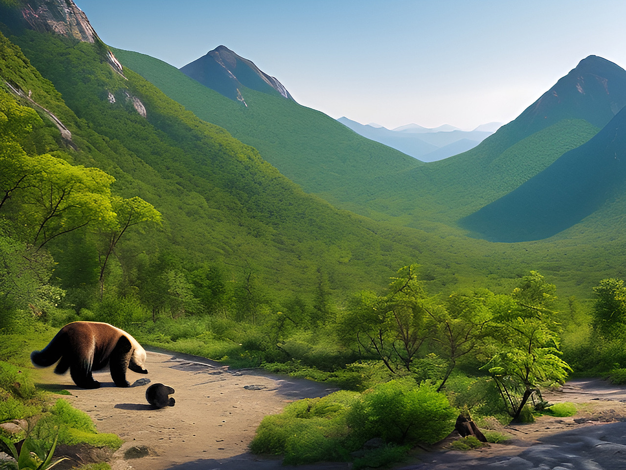 AI 人工智能生成 长白山地方特色 顶流动物园里的动物形象插画与故事分享（图ZMzcwNTUzMjUy） - 海报 - 站酷设计师未来之王原创素材 - 站酷ZCOOL