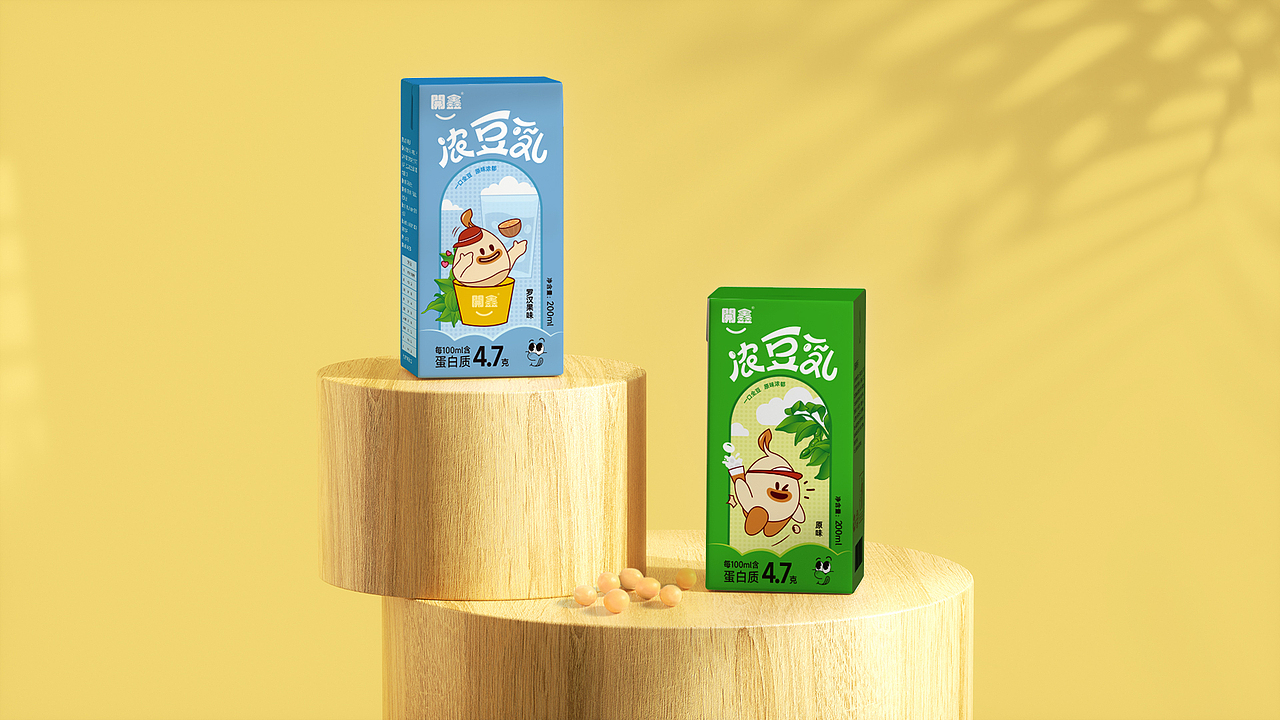 開鑫浓豆乳包装设计丨香浓自然派（图ZMzUxOTIzODYw） - 包装 - 站酷设计师dwhuj2006原创素材 - 站酷ZCOOL