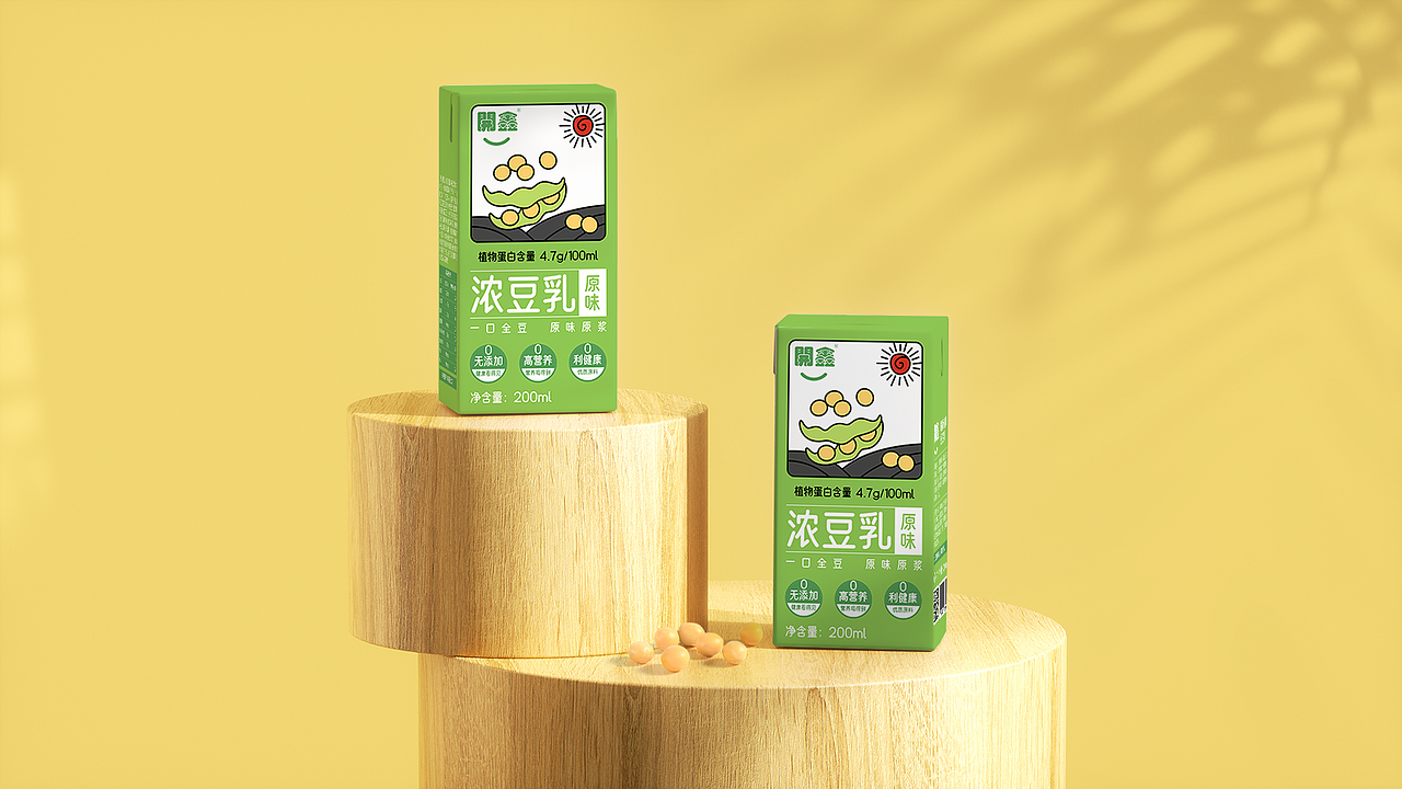 浓豆乳包装设计（图ZMzUxNDI3MTY0） - 包装 - 站酷设计师张张张r原创素材 - 站酷ZCOOL