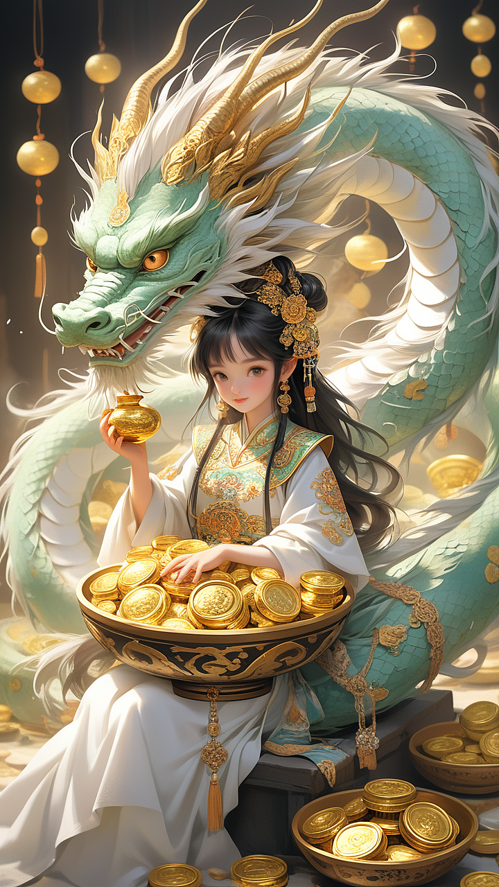 我的龙年AI守护神（图ZMzU5MDkyNTc2） - AI作品 - 站酷设计师懒人没懒命原创素材 - 站酷ZCOOL