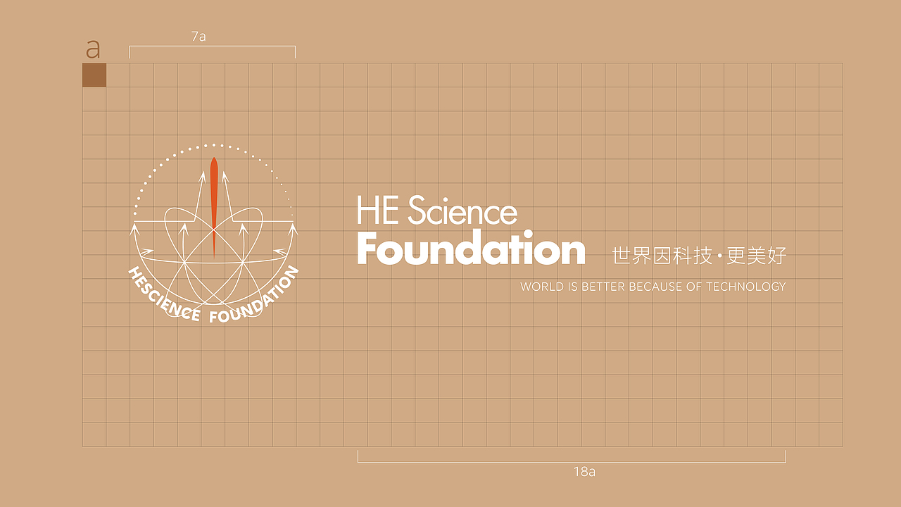 HE SCIENCE FOUNDATION(LOGO&SLOGAN）