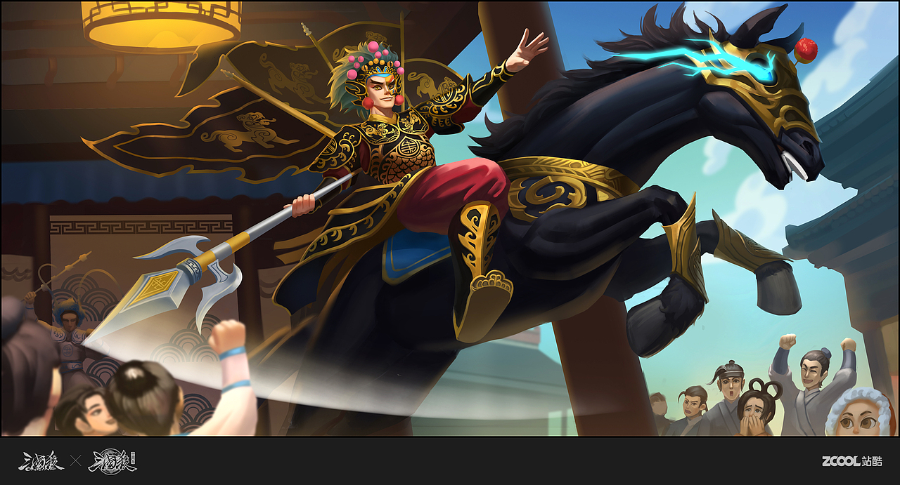 川剧，马超跃阵