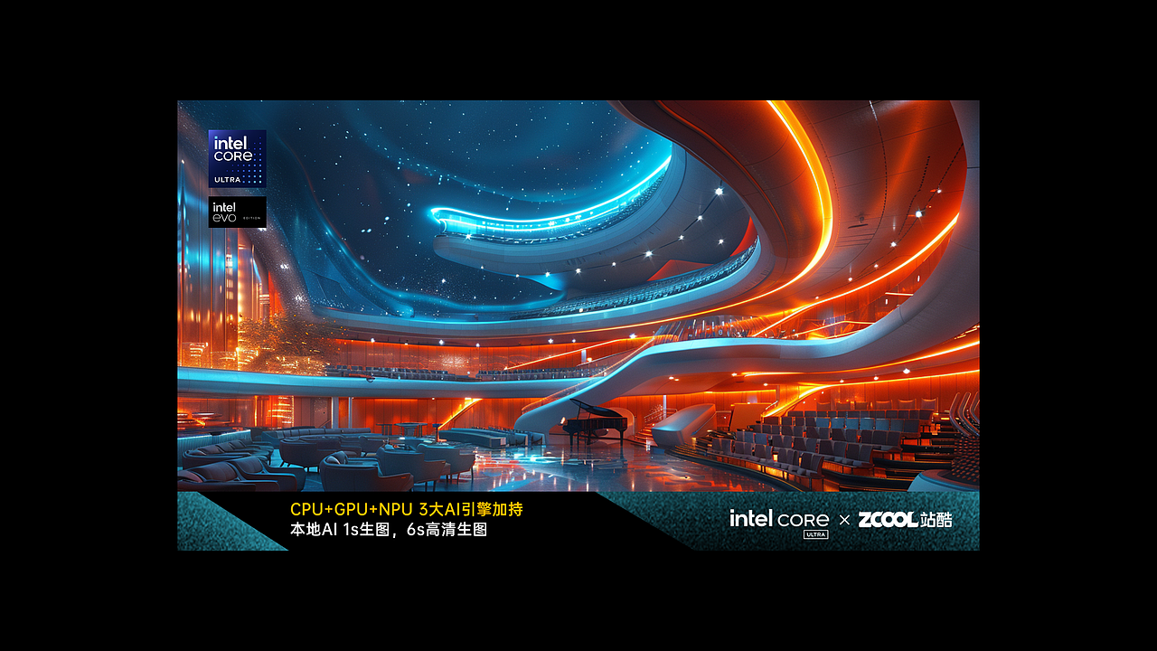 Intel-酷睿Ultra 造梦环游记（图ZMzY1NTUxNTI4） - AI作品 - 站酷设计师山城SHANCHENG原创素材 - 站酷ZCOOL