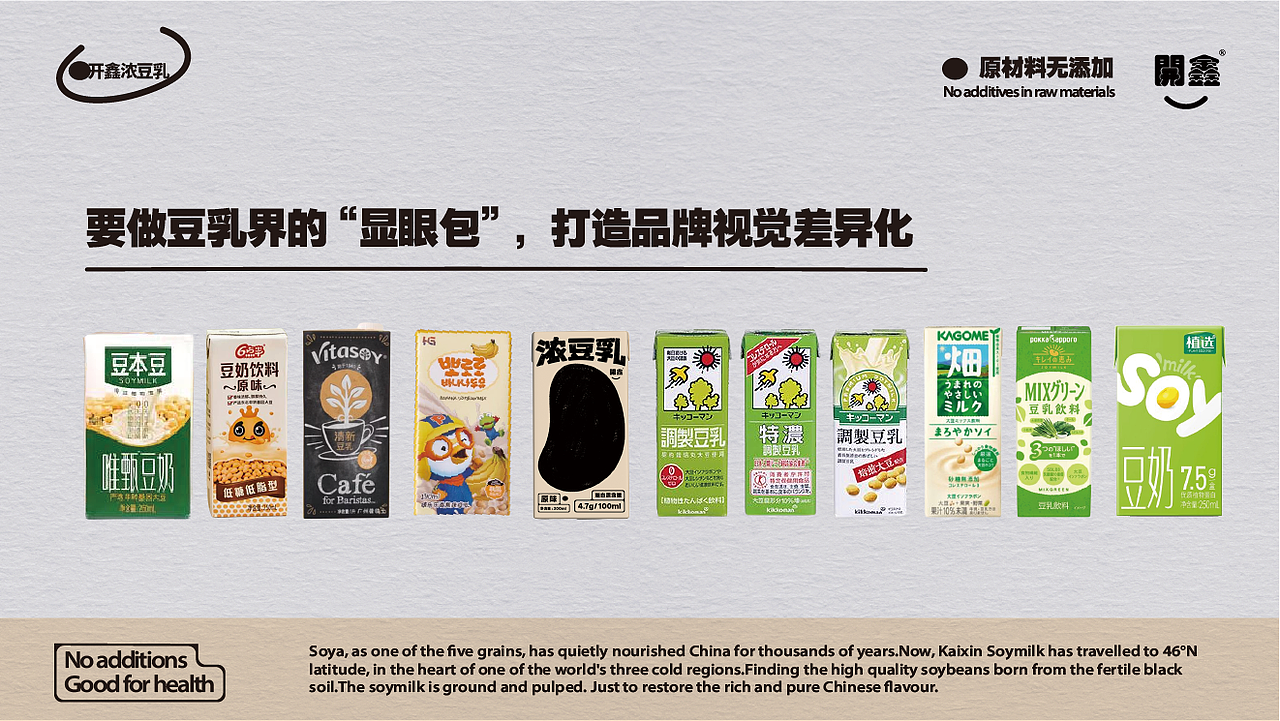 开鑫浓豆乳 × 包装升级