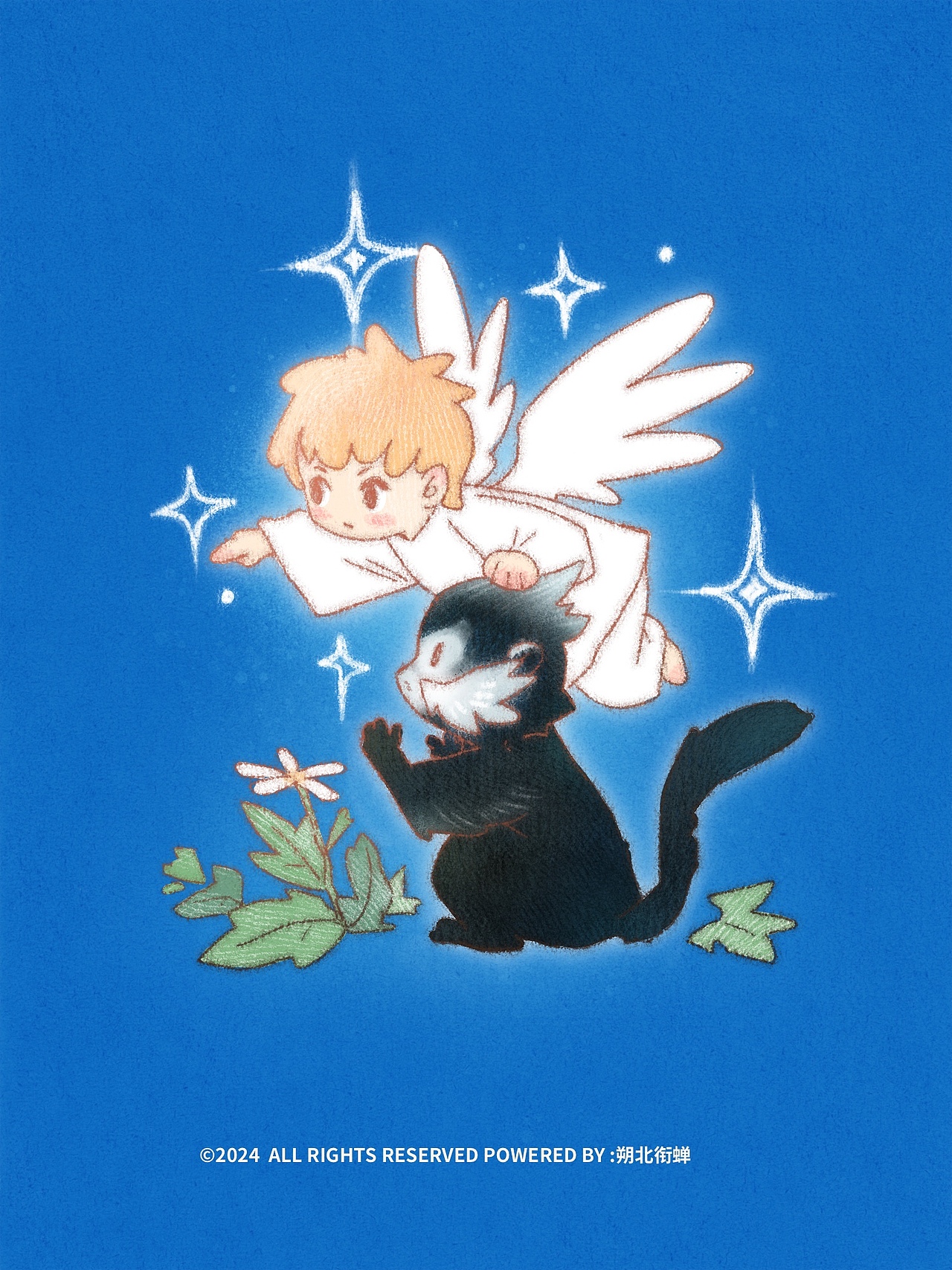 治愈插画丨拥抱珍稀动物（图ZMzY1NDMyODYw） - 艺术插画 - 站酷设计师朔北衔蝉原创素材 - 站酷ZCOOL