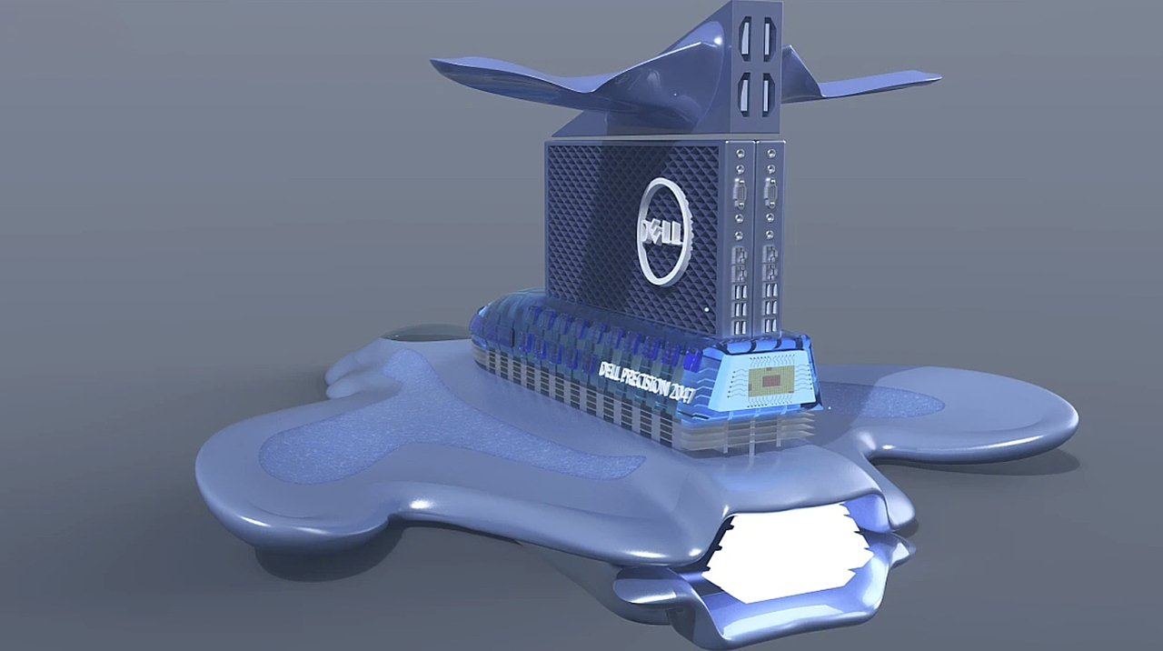 DELL电脑未来的飞船