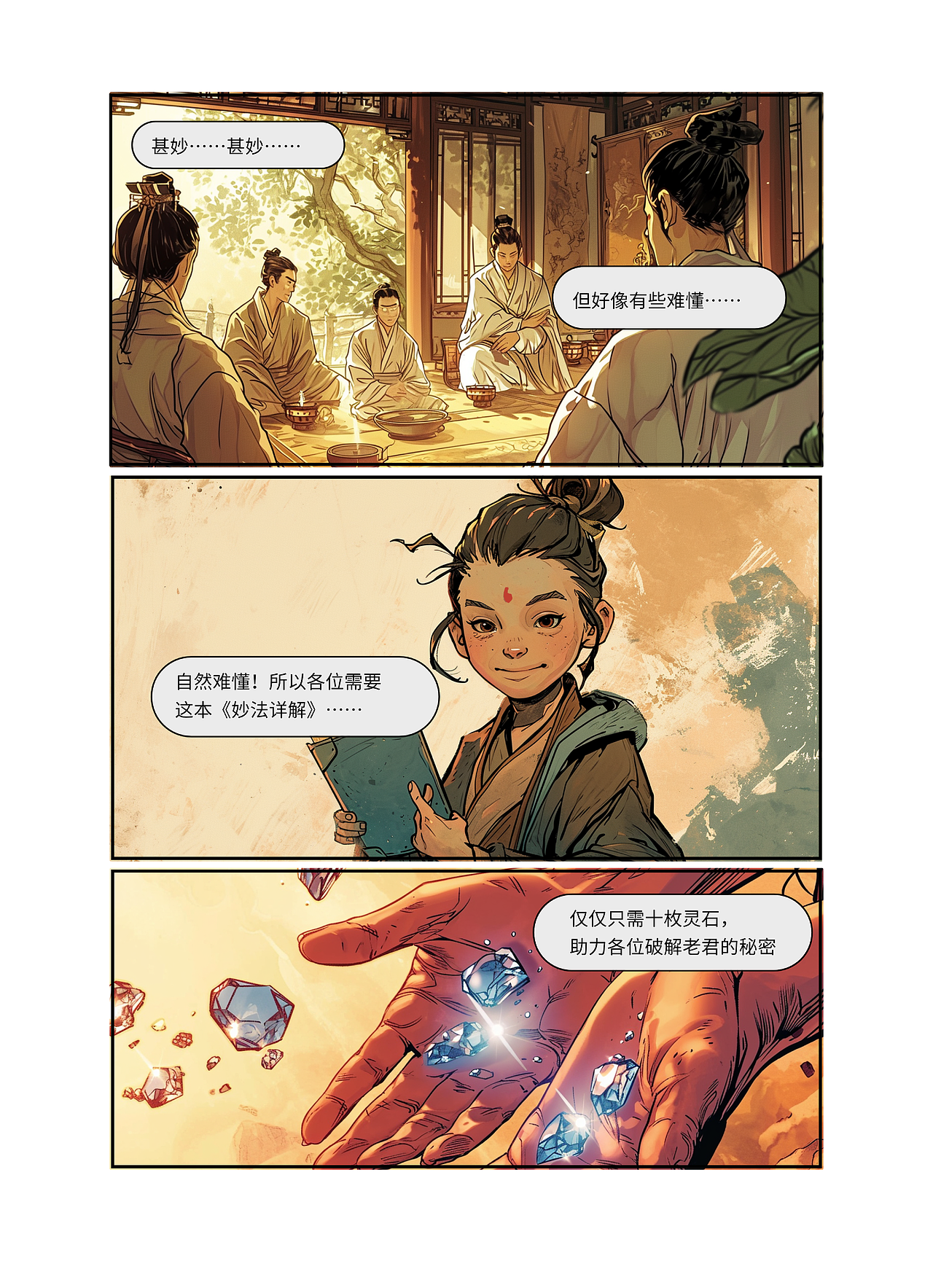 ADM&永乐宫|《老君的炼丹妙法》（图ZMzU4NjY5ODY4） - AI作品 - 站酷设计师泡猹PawCha原创素材 - 站酷ZCOOL