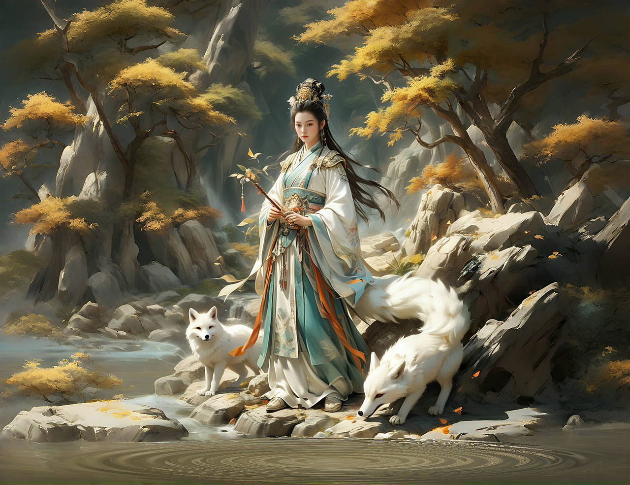 《狐仙》七律诗一首