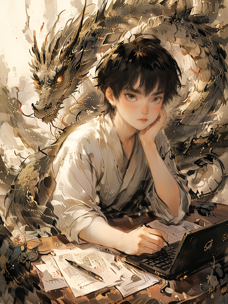 我的朋友，謝謝你的陪伴（圖ZMzU5MDU0ODg4） - AI作品 - 站酷設計師可因什戴思Liu原創(chuàng)素材 - 站酷ZCOOL