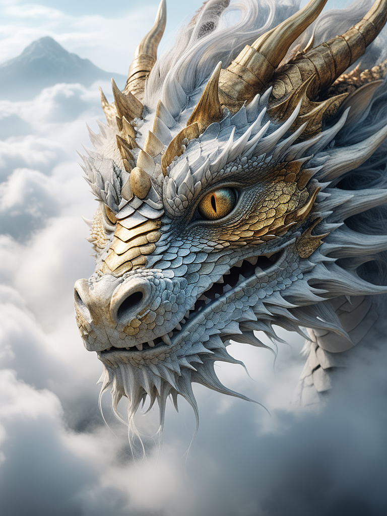 龙年AI守护神（图ZMzYwNjA1Mzg0） - AI作品 - 站酷设计师袁锐钦丶原创素材 - 站酷ZCOOL