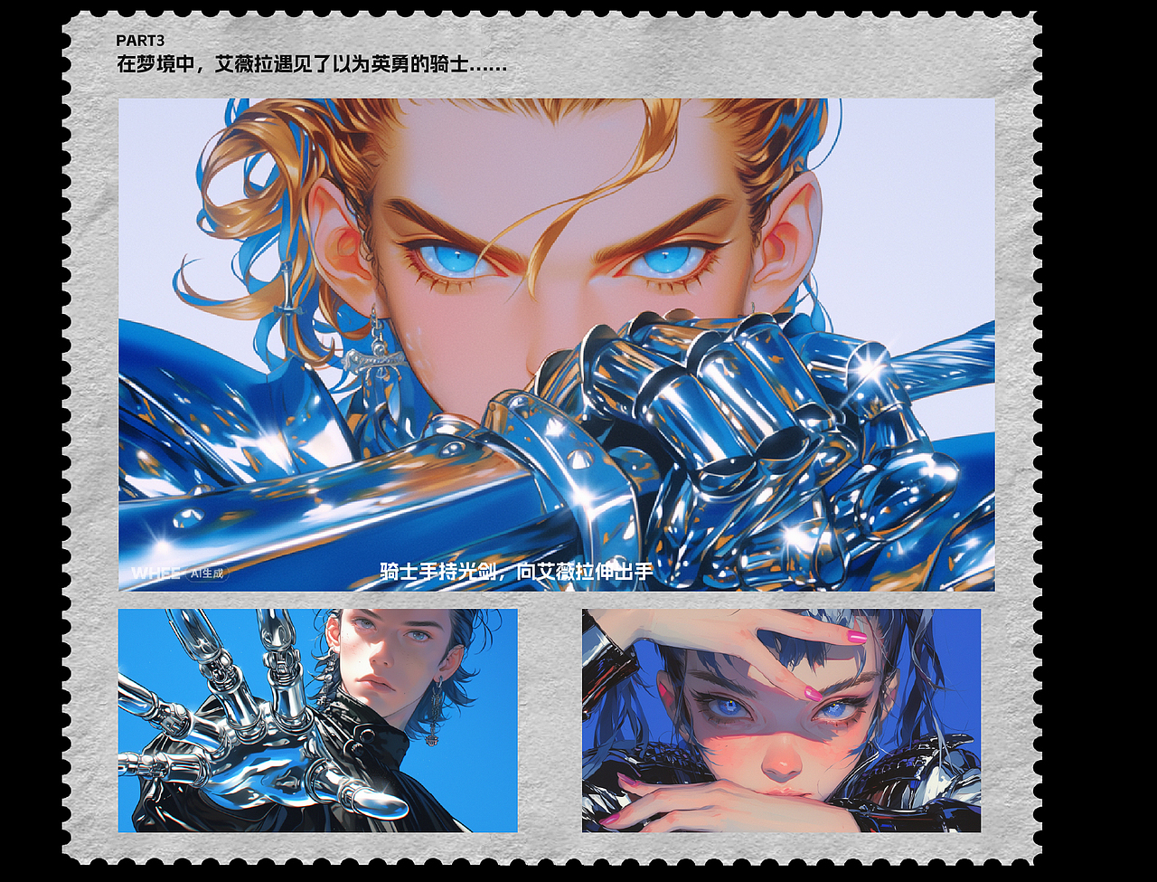 AIGC童话故事绘 | 睡美人（图ZMzcwNDg0MTIw） - AI作品 - 站酷设计师小一小一插画设计原创素材 - 站酷ZCOOL