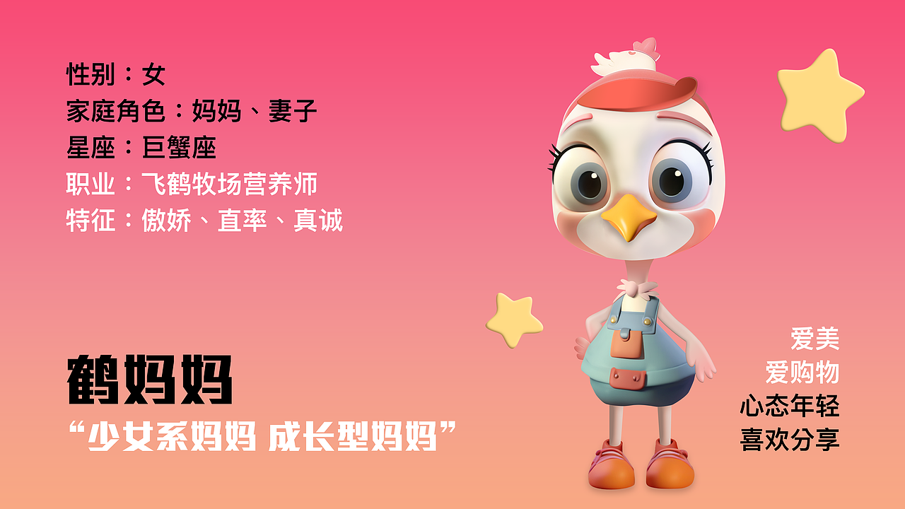 飞鹤家族原地出道（图ZMzM5Mjg1NTI4） - IP形象 - 站酷设计师温小卉原创素材 - 站酷ZCOOL