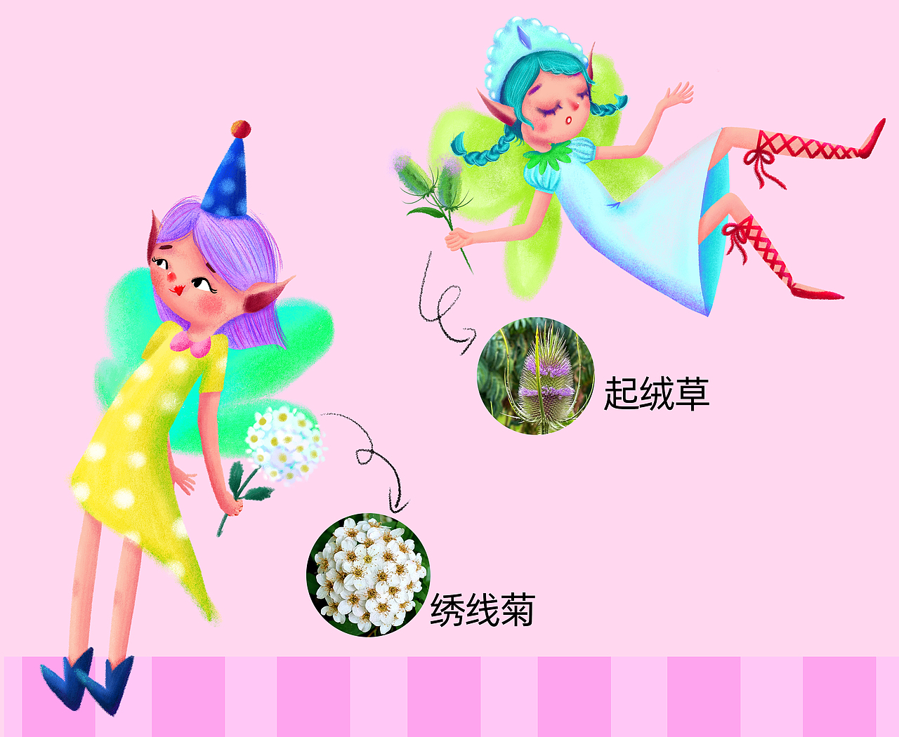 美丽新主张 | 娇韵诗 邂逅#粉嫩多巴胺少女（图ZMzQzNjc5ODM2） - 商业插画 - 站酷设计师乌梅子酱油原创素材 - 站酷ZCOOL