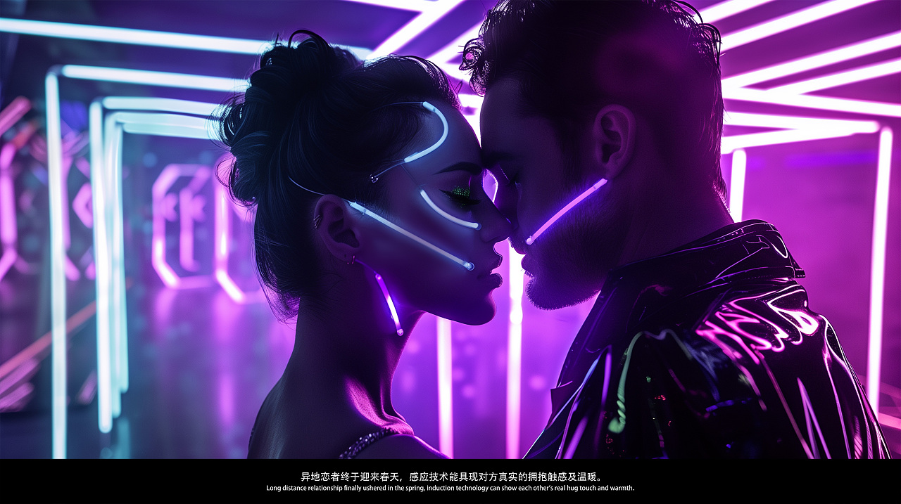 未来城市之绚烂夜生活