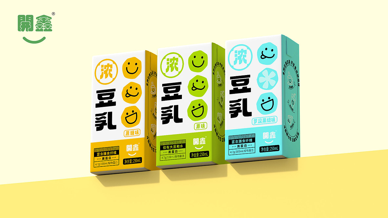 3种口味三种元气配色，带来满满鲜活能量