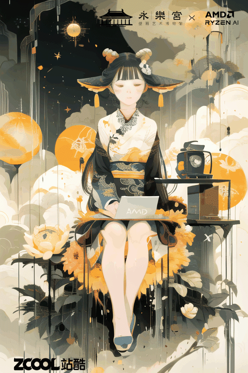 穿越千年（图ZMzU3MjM3Njcy） - AI作品 - 站酷设计师司叶君原创素材 - 站酷ZCOOL
