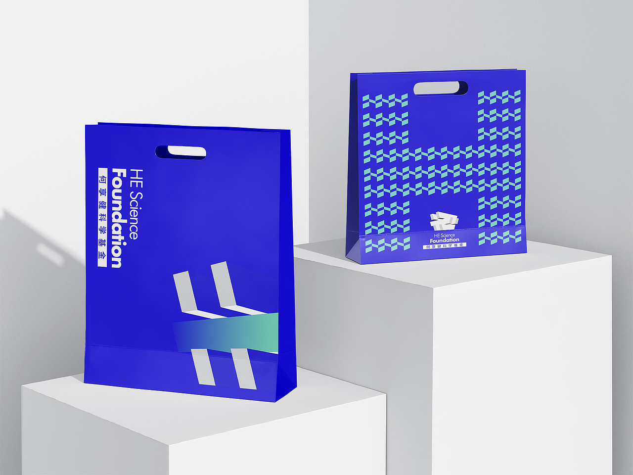 《何享健科学基金》Logo设计 / 科技兴,栋梁起