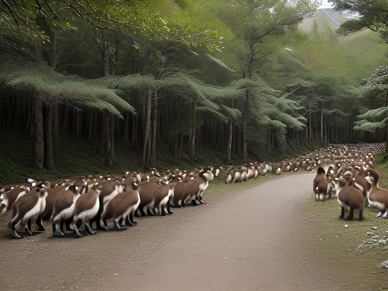 AI 人工智能生成 长白山地方特色 顶流动物园里的动物形象插画与故事分享（图ZMzcwNTUzNDMy） - 海报 - 站酷设计师未来之王原创素材 - 站酷ZCOOL