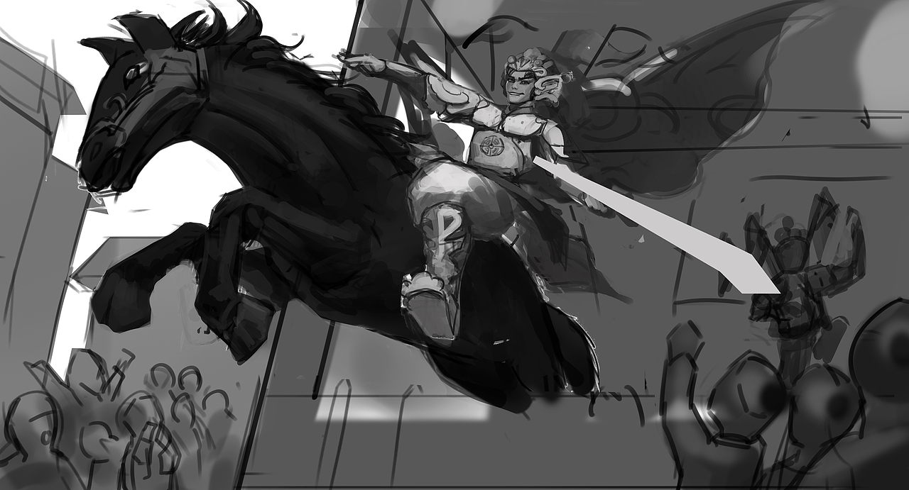 川剧，马超跃阵