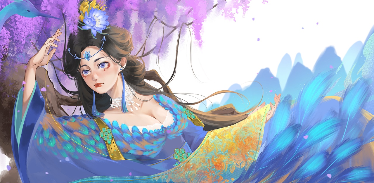 三国杀-薛灵芸（图ZMzQ3NzIzNDI0） - 概念设定 - 站酷设计师菜芽子让我安静的原创素材 - 站酷ZCOOL