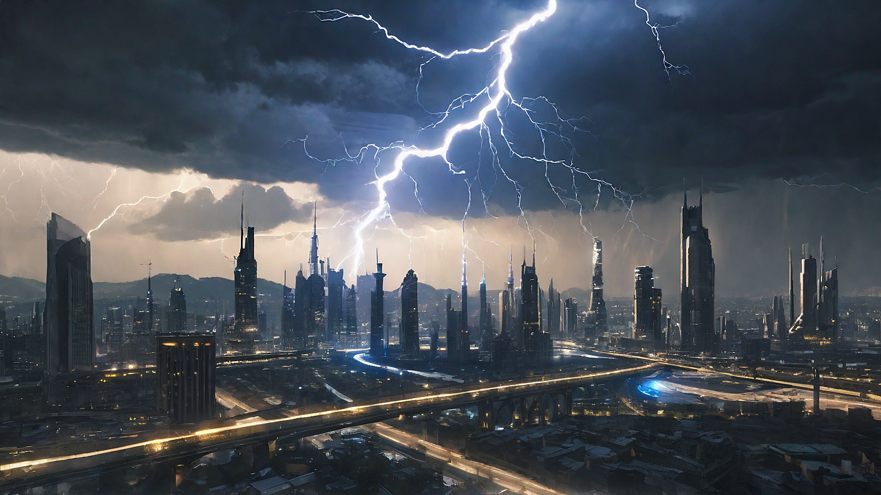风暴之都:未来闪电都市