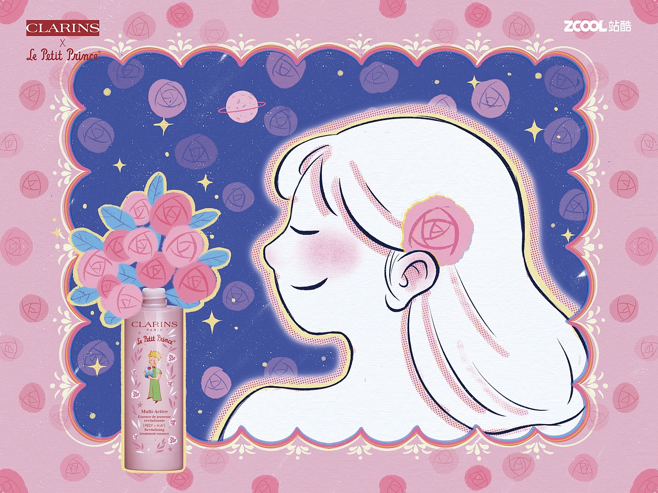 邂逅美好（图ZMzQ0Mjc4MTk2） - 商业插画 - 站酷设计师咕咕幅原创素材 - 站酷ZCOOL