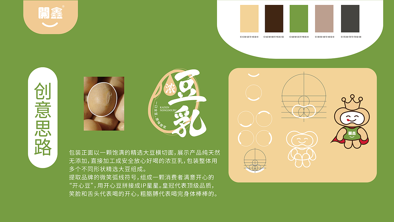 開鑫浓豆乳包装设计丨好豆乳好开心（图ZMzUyMzk2MDA0） - 包装 - 站酷设计师哪吒脑海原创素材 - 站酷ZCOOL