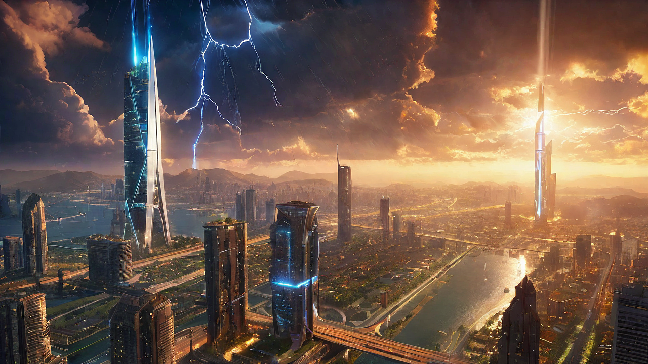 风暴之都:未来闪电都市