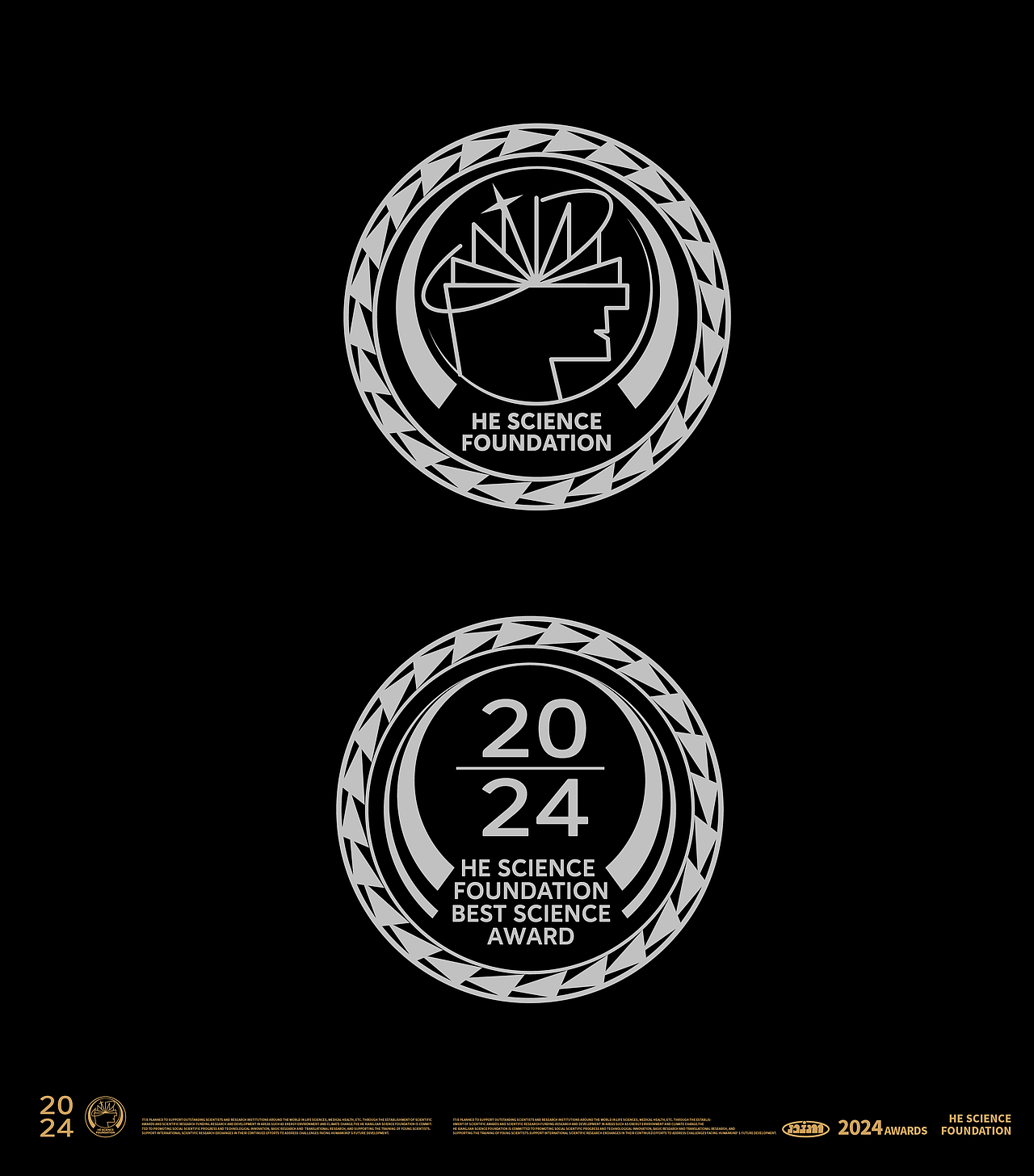 何享健科学基金奖章设计（图ZMzY5OTMwMDIw） - 其他工业/产品 - 站酷设计师大嘴巴柯基原创素材 - 站酷ZCOOL