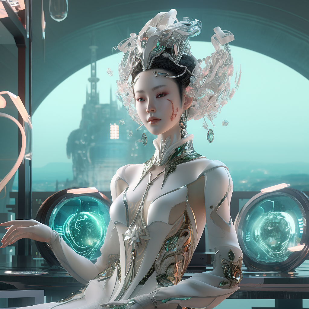 嫦娥姐姐应悔偷灵药，科技帮忙看家乡呀（图ZMzU2MjAwMDcy） - AI作品 - 站酷设计师白萝萝萝卜原创素材 - 站酷ZCOOL