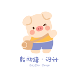 朱古力鼓励猪的头像