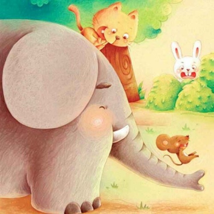 爱吃香蕉的大笨象