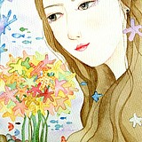 青花瓷下的头像