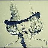 瓶子里女人的头像