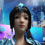 数字人青宁羲的头像