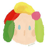 涂鸦小丑女的头像