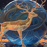 3D边缘的头像