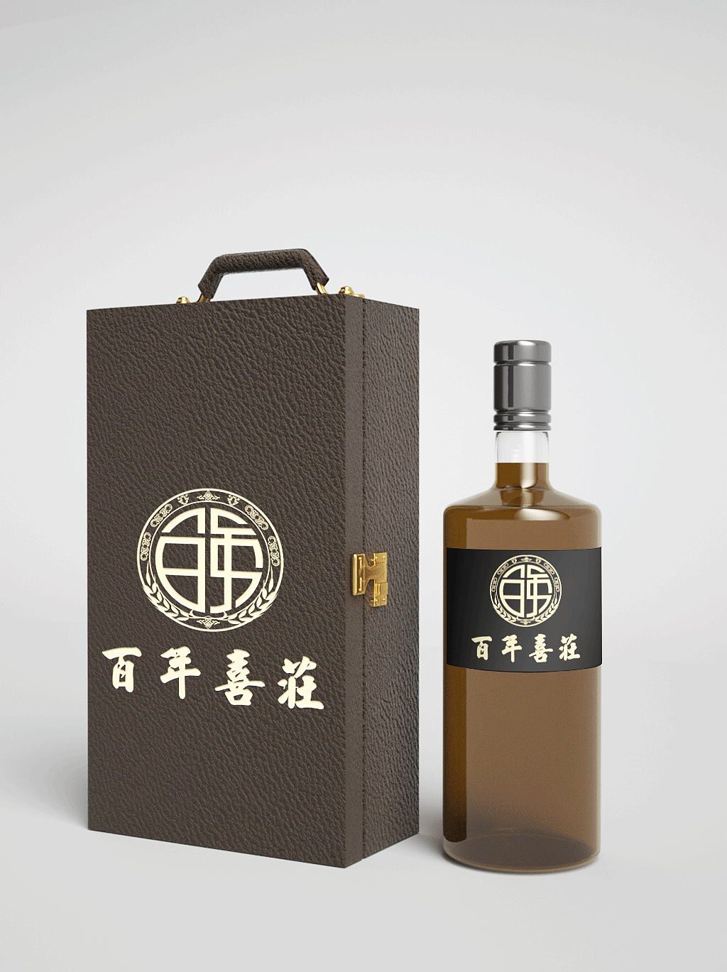 白酒品牌LOGO绘制过程（图ZMzcxMDY2OTQ0） - Logo - 站酷设计师bsJk9xayXg原创素材 - 站酷ZCOOL