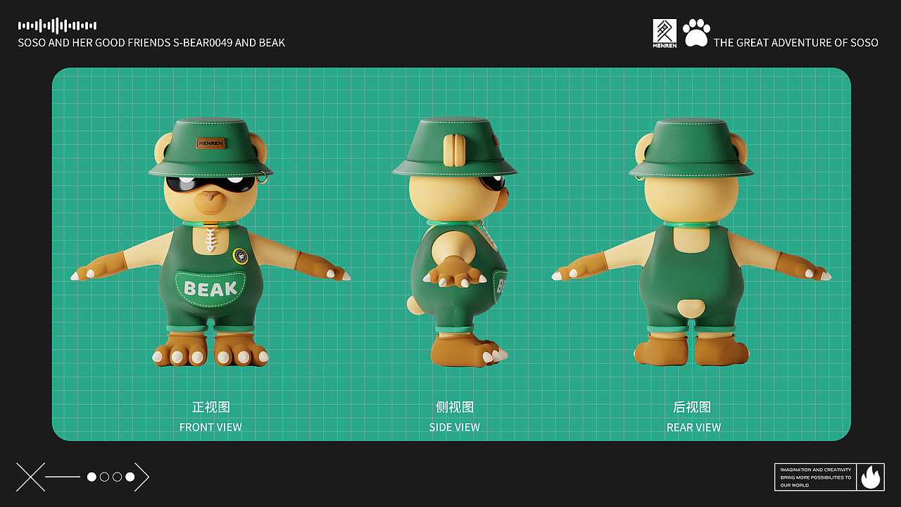 原创IP设计《SOSO大冒险》