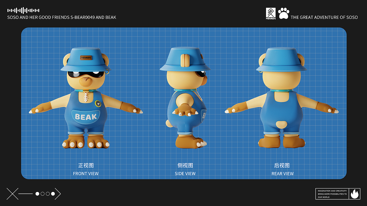 原创IP设计《SOSO大冒险》