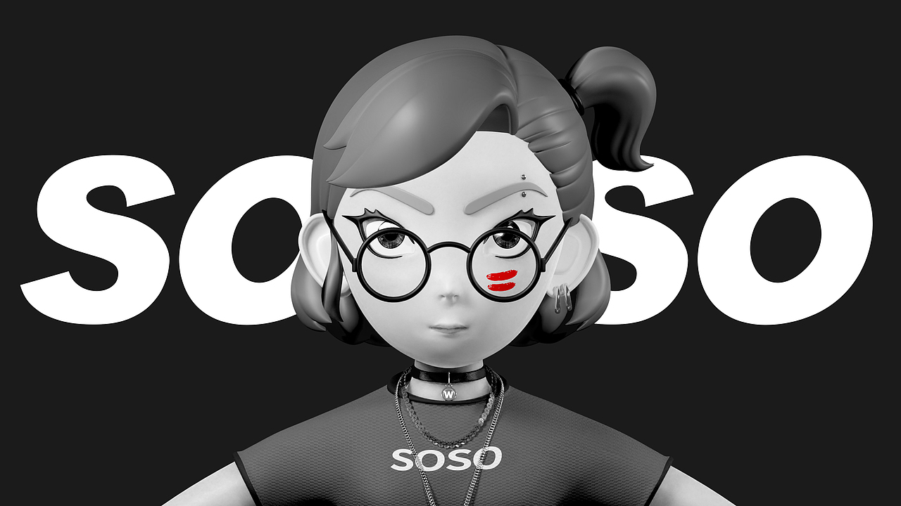 原创IP设计《SOSO大冒险》