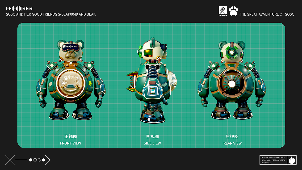 原创IP设计《SOSO大冒险》