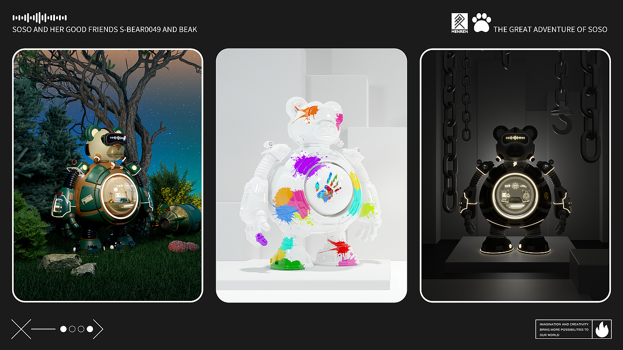 原创IP设计《SOSO大冒险》