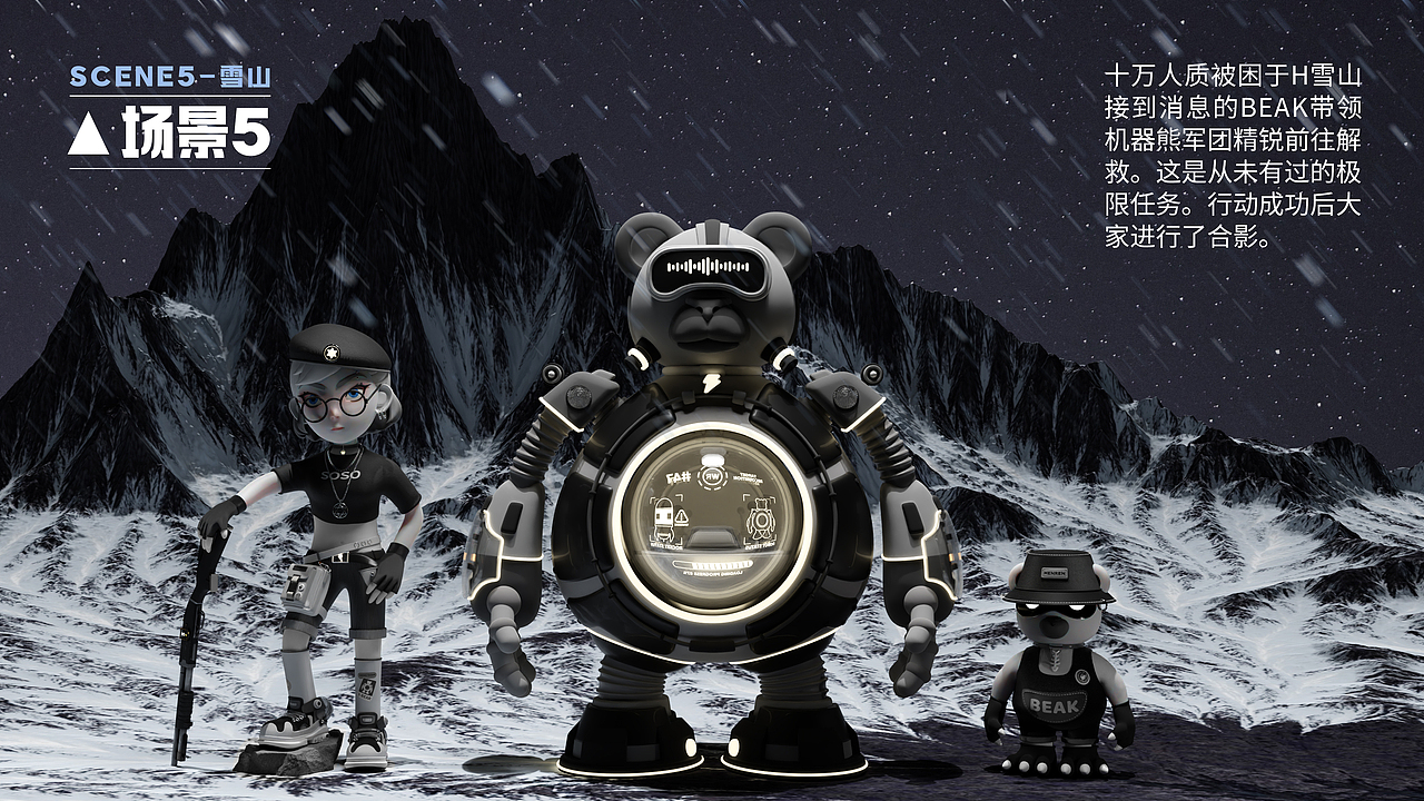 原创IP设计《SOSO大冒险》