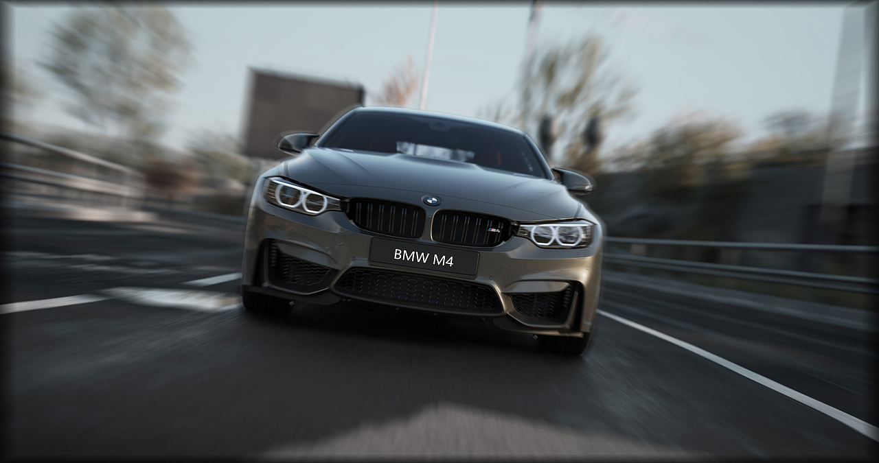 BMW_M4_2016款 CG渲染