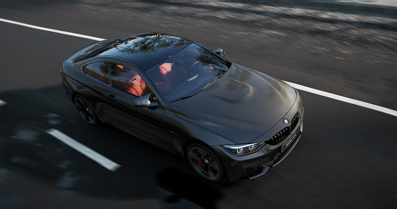 BMW_M4_2016款 CG渲染
