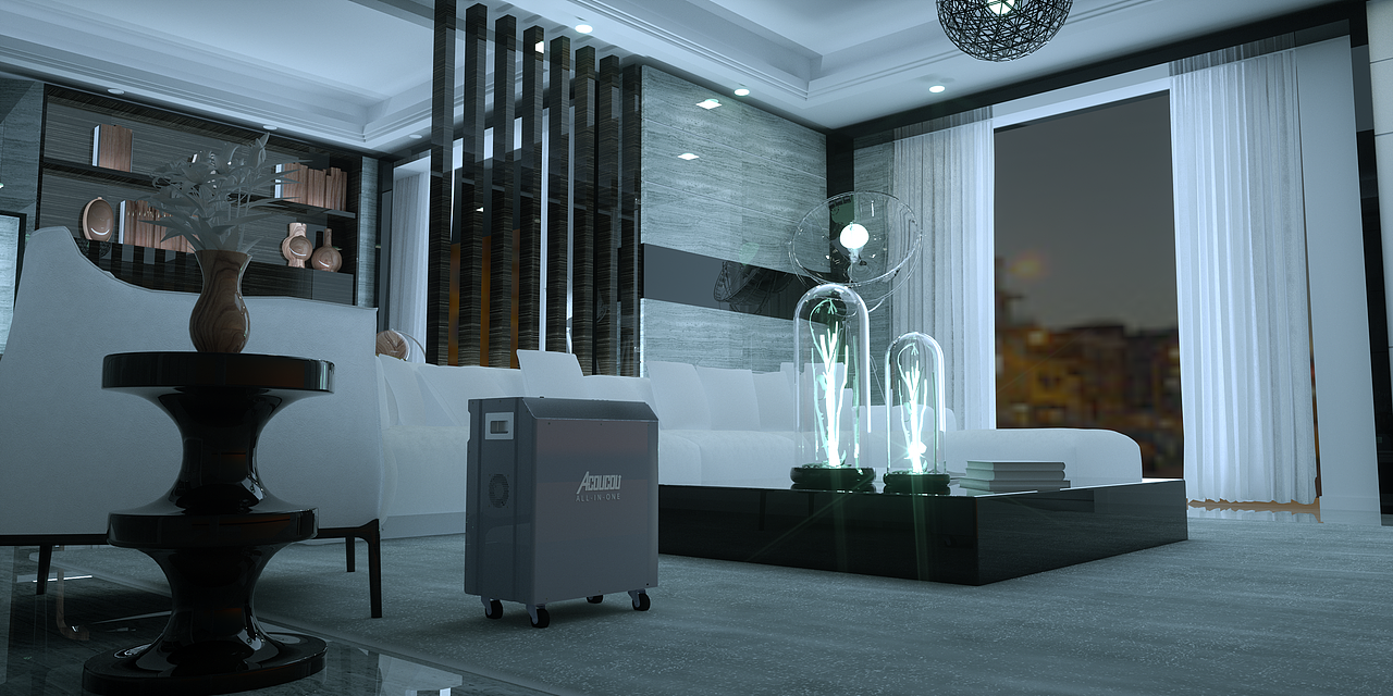 小电站建模渲染视频作品