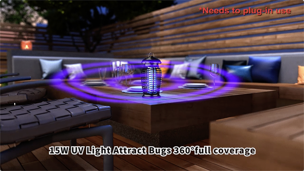 亚马逊灭蚊灯视频渲染