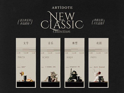 新古典 | 香氛品牌ARTÌDOTE产品外观与包装设计